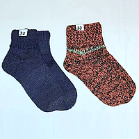 В'язані дуже теплі шкарпетки для чоловіка, р. 43-45, по стопі 30 см