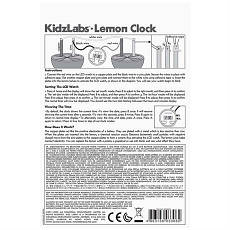 Набір для досліджень 4M Лимонні годинник (00-03306), фото 3
