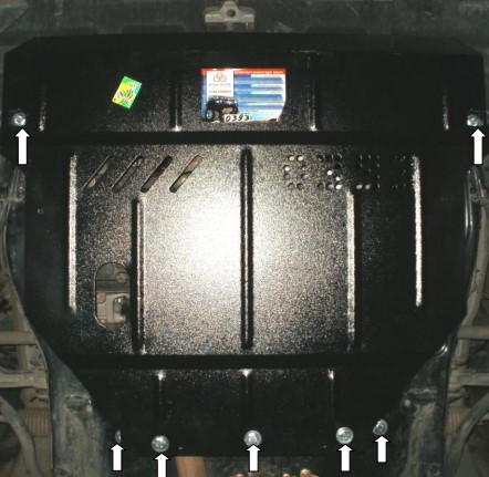 Защита двигателя BYD F6 2011- Kolchuga - фото 1 - id-p597243986