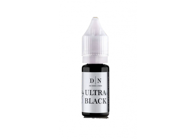 Пігмент для татуажу D|N NUDE BLUSH ULTRA BLACK, 10 мл, фото 1