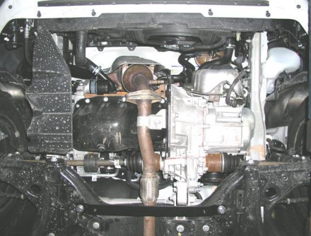 Защита двигателя Fiat Punto Evo/2012 2009-2012- Kolchuga - фото 3 - id-p1247308030
