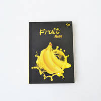 Блокнот B6 с цветными листами Profi Frutti Yellow 80 страниц арт. 903153