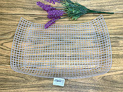 Канва пластикова біла для сумки (21х32 см). За пару