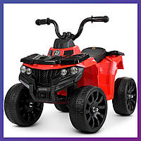 Детский электро квадроцикл на аккумуляторе Bambi M 4137 для детей 2-5 лет красный