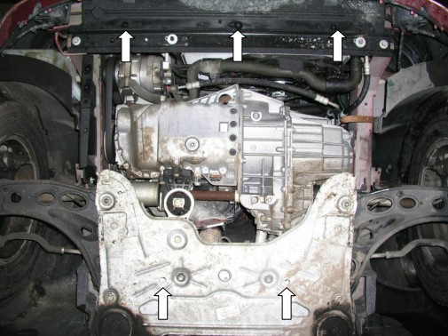 Защита двигателя Opel Vivaro 2001-2014 Kolchuga - фото 2 - id-p1247309690