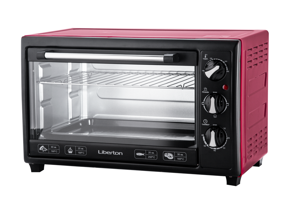 Електродуховка Liberton LEO-350 Red