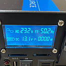 Інвертор 2000 Вт 12 В Чиста Синусоїда РК-дисплей + контролер + кабелі Перетворювач напруги 12 220 вольт, фото 4