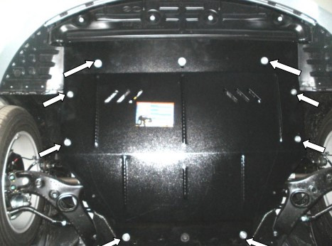 Защита двигателя Kia K5 2010-2015 Kolchuga - фото 1 - id-p1289099076
