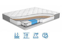 Матрас ортопедический Хани 150*200 с независимым пружинным блоком Матролюкс