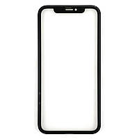 Скло дисплея Apple iPhone XR Black (OCA плівка+Рамка) для переклеювання