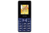 Мобiльний телефон Tecno T301 Dual Sim Deep Blue (4895180778681)