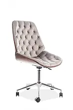 Крісло Arizona Velvet Сірий Signal