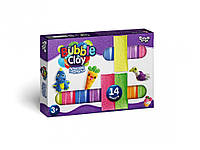 Креативное творчество Bubble Clay 14 брикетов для детей укр