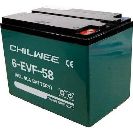Тяговий акумулятор CHILWEE 6-EVF-58.2, фото 1