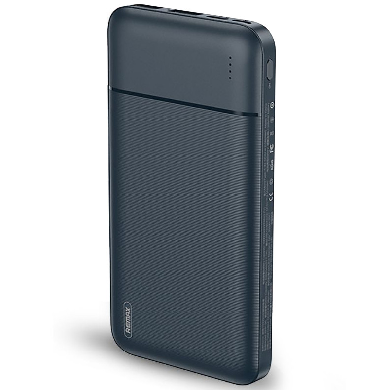 Зовнішній портативний аккумулятор Power Bank Remax 10000 mah RPP-96 Blue
