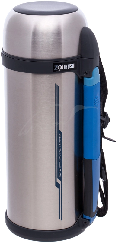 Термос ZOJIRUSHI SF-CС18XA 1.8l (складна ручка+ремінець) Сталевий