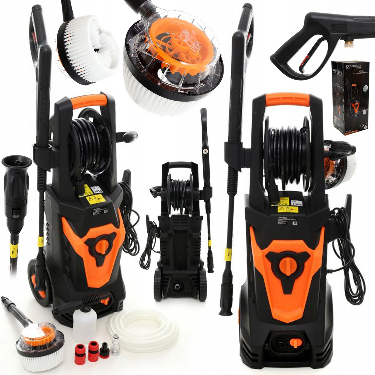 Мийка високого тиску Kraft & Dele KD432 200-280 бар 2800 Вт, фото 1