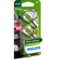 Оригінал! Автолампа Philips 21/5W (12499 LLECO B2) - Вища Якість!