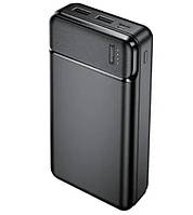 Внешний портативный акумулятор Power Bank Maxlife 20000 mah MX-20 Black