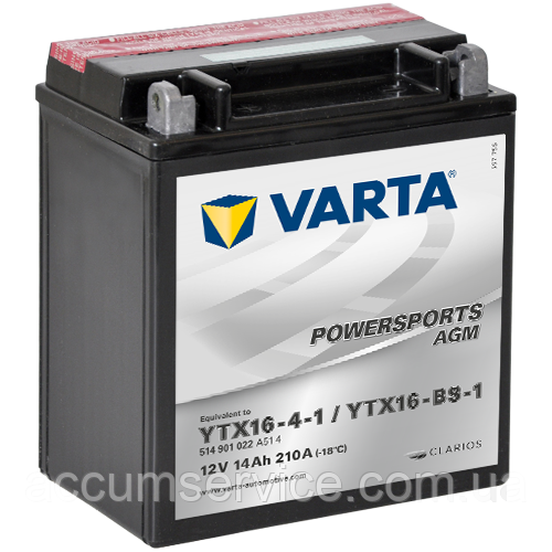 Акумулятор Varta Powersports AGM 514 901 021