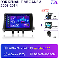 Автомагнитола Reunalt Megane 3 2009-2014, fluence 1 android андроид меган 3