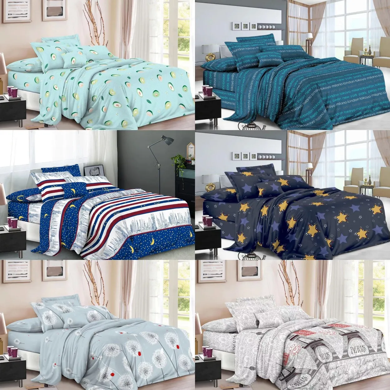 Опт Комплект постільної білизни бязь 3D, фото 1