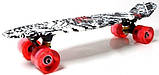 Пені Борд Penny Board 22" Street board Вулична дошка (Світяться колеса), фото 4
