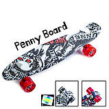Пені Борд Penny Board 22" Street board Вулична дошка (Світяться колеса), фото 7