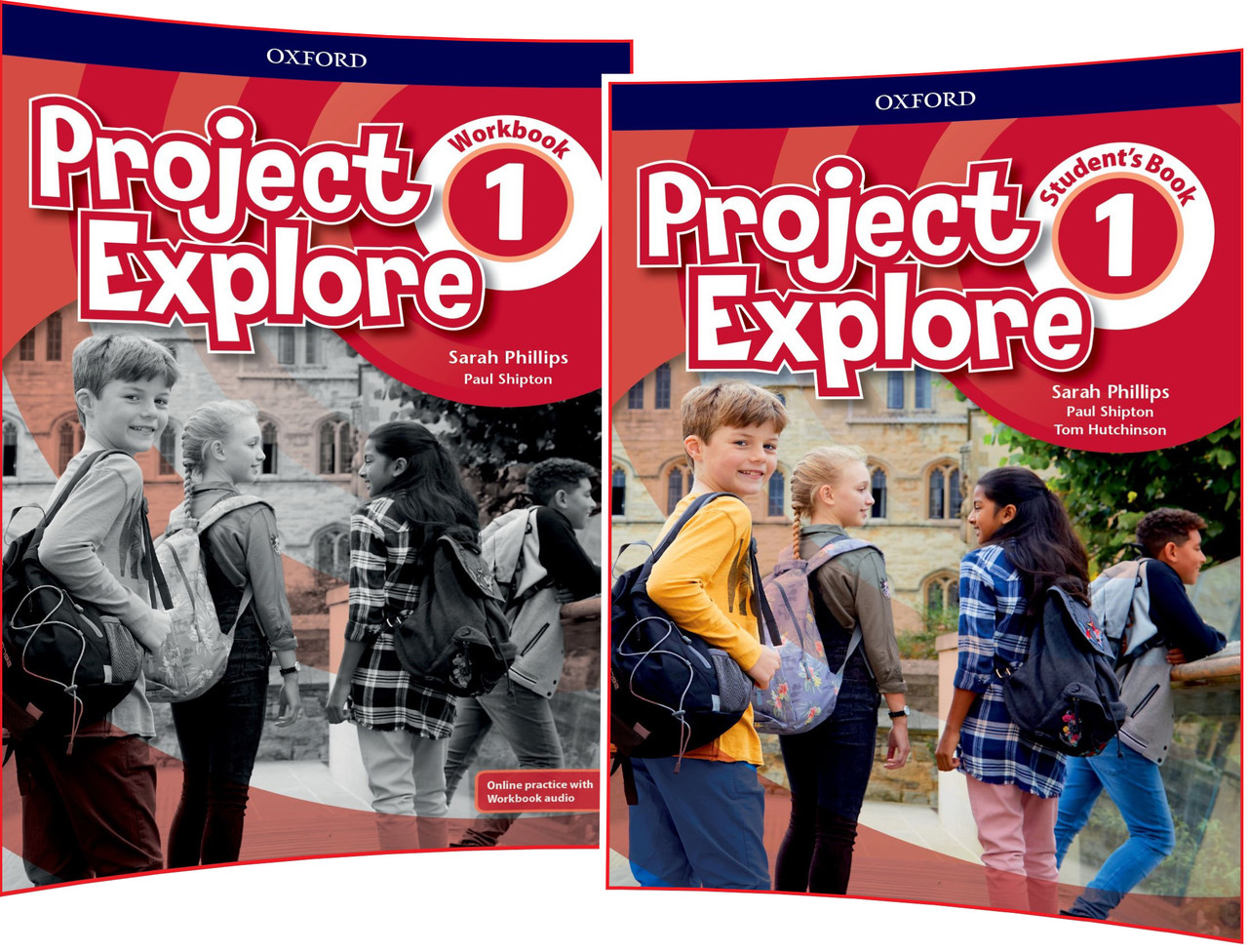 Project Explore 1. Student'S+Workbook. Комплект Книг С Английского.