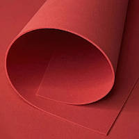 Фоамиран EVA 3мм черешня 150х100 см цветной материал для творчества,оформления фотозон, костюмов косплей