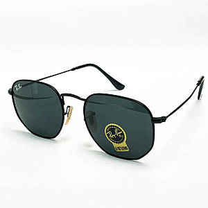 Сонцезахисні окуляри R-B Hexagonal RB3548 Black Чорні