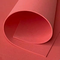 Фоаміран EVA 2мм червоний 150х100 см кольоровий матеріал для творчості, оформлення фотозон, костюмів косплей