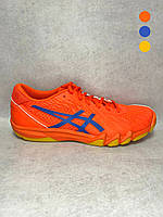 Кроссовки для настольного тенниса Asics Attack Bladelyte 4 (Orange x Blue)