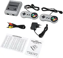 Ігрова приставка 620 ігор + 2 джойстики Super Mini SFC, Ретро ігрова консоль Dendy, фото 2