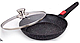 Сковорода з мармуровим антипригарним покриттям з обох боків та знімною ручкою Edenberg EB-13004 (26 см), фото 2