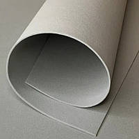 Фоамиран EVA 2мм серый 150х100 см цветной материал для творчества,оформления фотозон, костюмов косплей