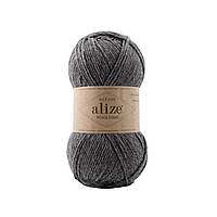 Alize WOOLTIME (Вултайм) № 182 средне-серый меланж (Носочная пряжа, нитки для вязания)