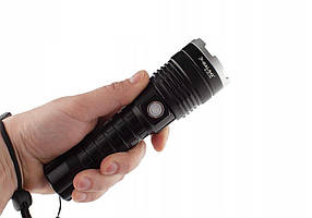 Ліхтар ручний акумуляторний / на батарейках до 1500м X-BALOG BL-A72-P50 алюмінієвий L071