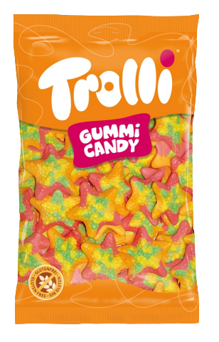 Мармелад жувальний у формі морських зірок із фруктовим смаком 1кг ТМ Trolli, фото 1