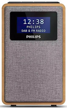 Радіогодинник Philips TAR5005 FM/DAB+, mono 1W, LCD