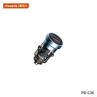 Автомобільне зарядне пристрій Proda Azeada Coolle PD-C36 30W чорний