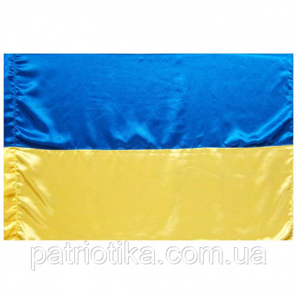 Прапор України П-7А 100x150 см атлас, фото 1