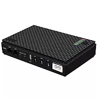 Mini UPS 36W, Powerbank на 10400Mah, Выходы USB, DC 5V, 9V, 12V, POE. ИБП для Роутеров - Черный
