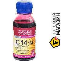 Чернила WWM Canon CLI-451/CLI-471 Magenta, 100г (C14/M-1) Magenta 100