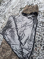 Зимний спальный мешок просторный -35 Omni-Heat. Спальник ВСУ. Военный спальный мешок увеличенный 225*90 см