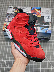 Eur36-47.5 Air Jordan 6 Toro Bravo червоні чоловічі жіночі кросівки