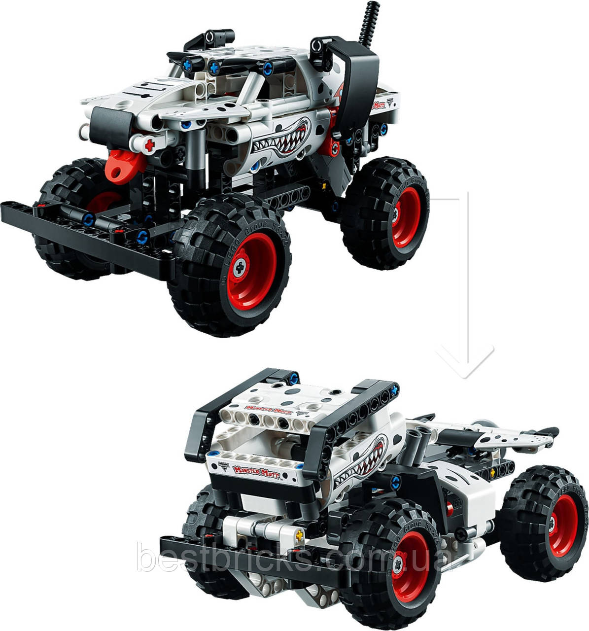 Купить Lego Technic Monster Jam Monster Mutt Dalmatian 42150, цена 701. ...