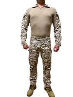 Тактическая армейская военная форма одежды ЗСУ Камуфляжная униформа пиксель ЗСУ Убакс XL, Костюм пиксельный