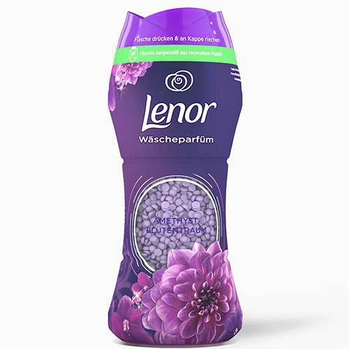 Кондиціонер парфум для білизни в гранулах Lenor Аметист і квітковий букет 210 г, фото 1