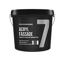 Farbmann Acryl Fassade 7 — акрилатна фарба для зовнішніх робіт (База LA), 0,9 л